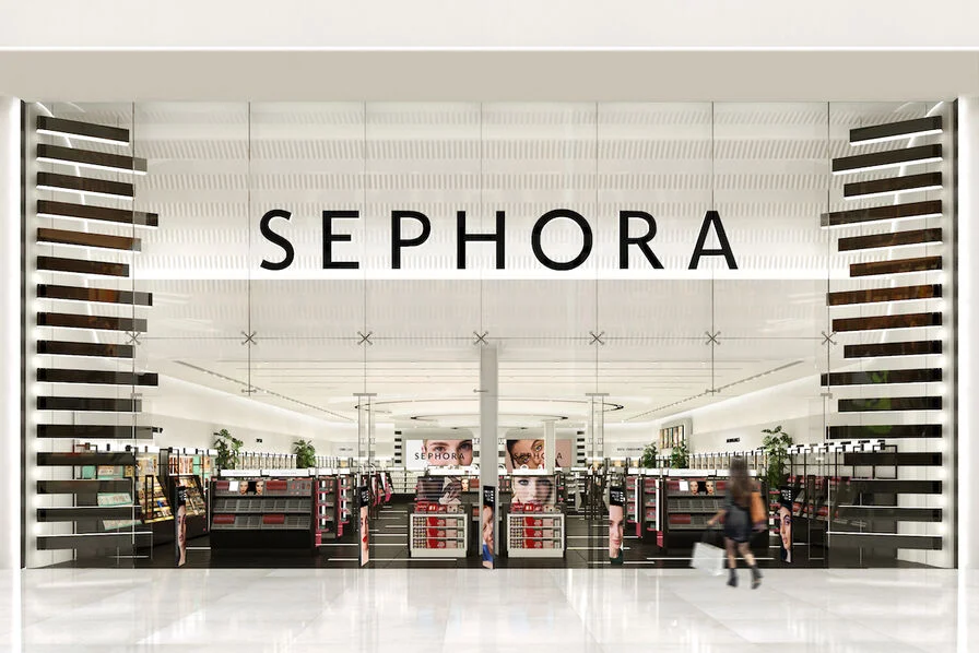 A Sephora storefront